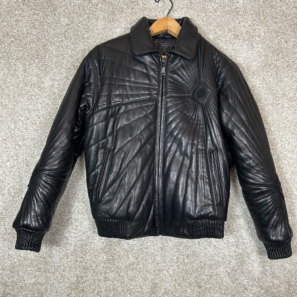 Knoles & Carter DAMU Women’s Genuine Leather Jacket Size S Vintage